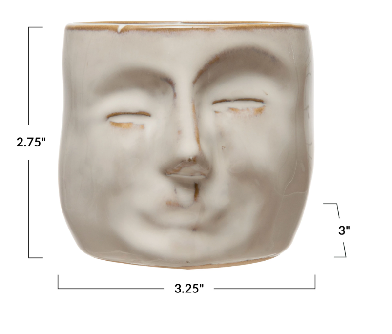 Planter with Face