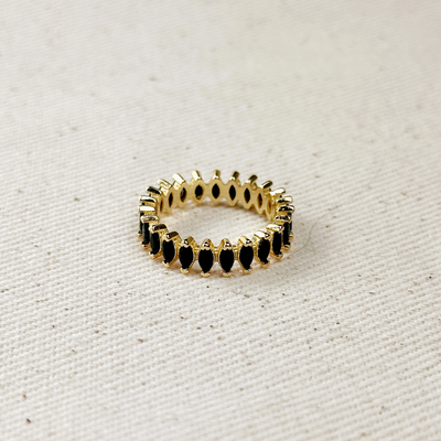 Marquise Eternity Band