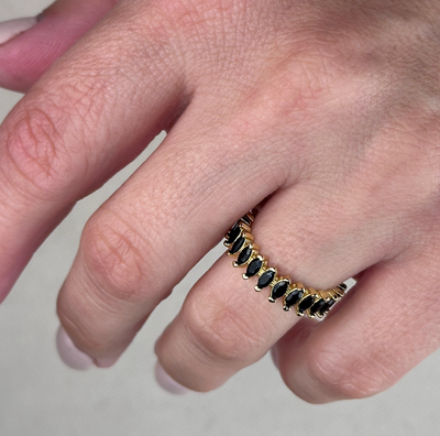 Marquise Eternity Band