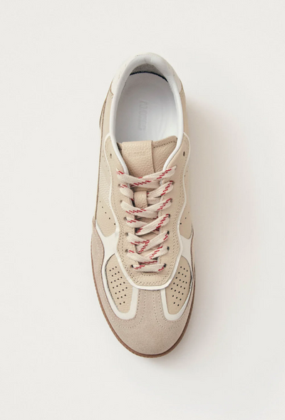 Rife Grain Cream Sneakers