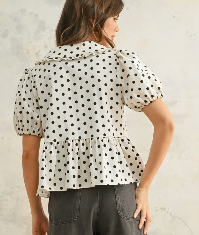 Polka Dot Blouse