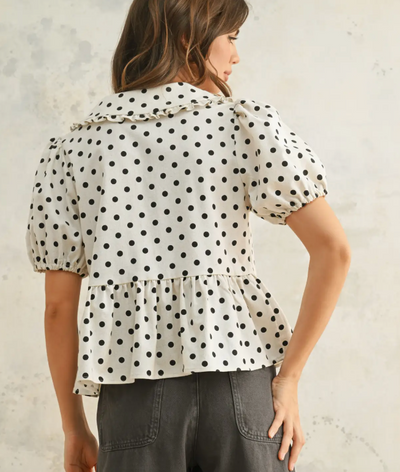Polka Dot Blouse