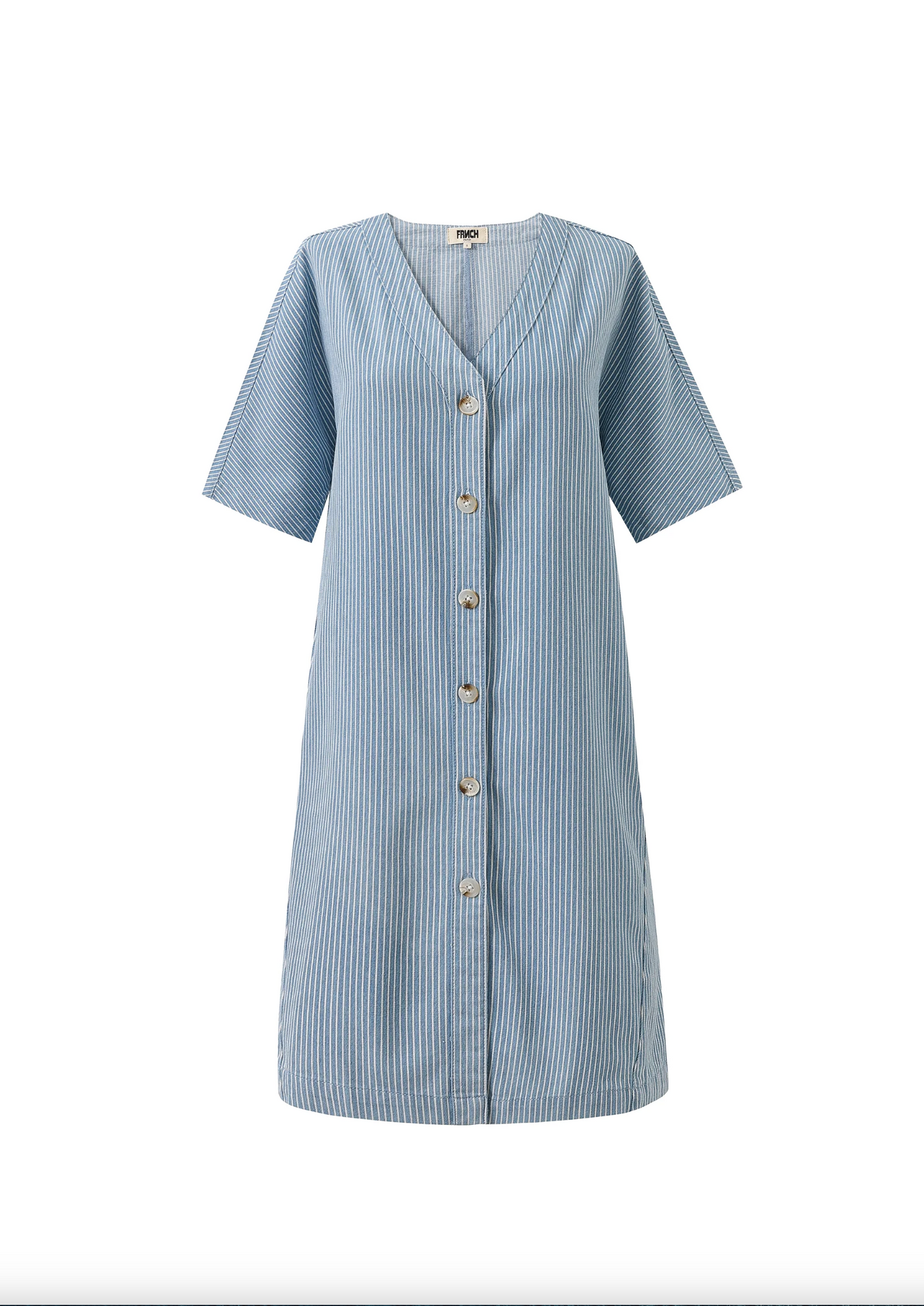 Harper Chambray Stripe Dress