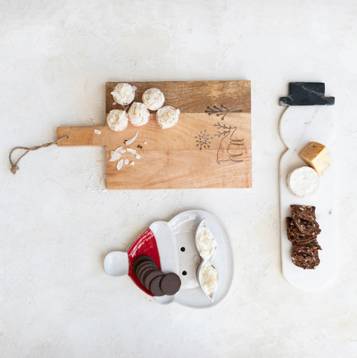 Snowman Cutting Board