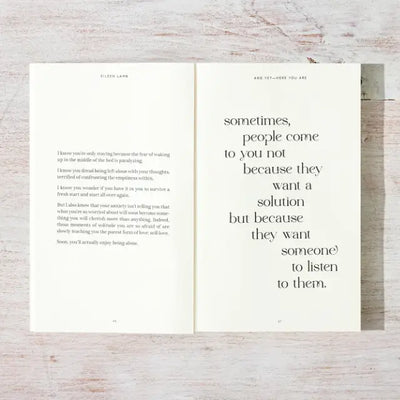 And Yet, Here You Are