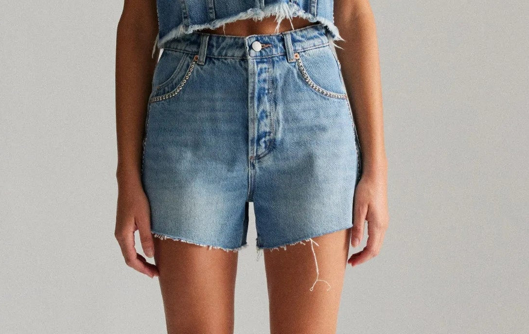Amerie Studded Shorts