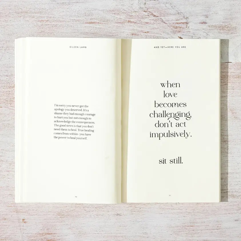 And Yet, Here You Are