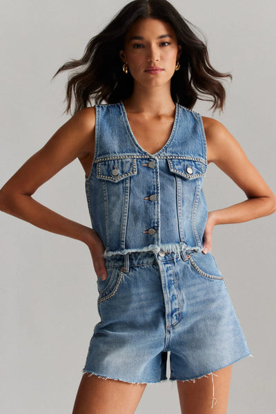 Amerie Studded Shorts