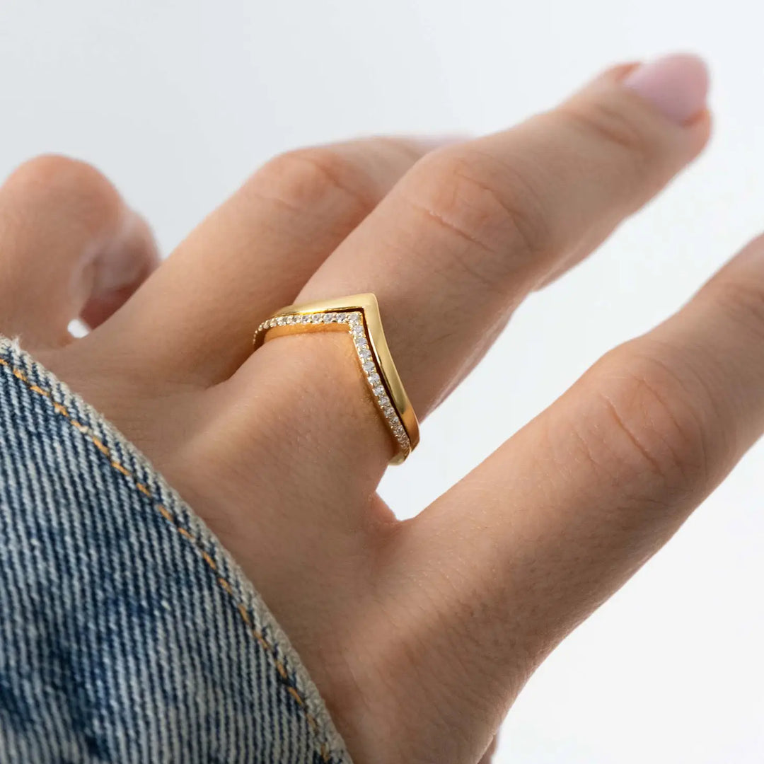 Chevron Ring