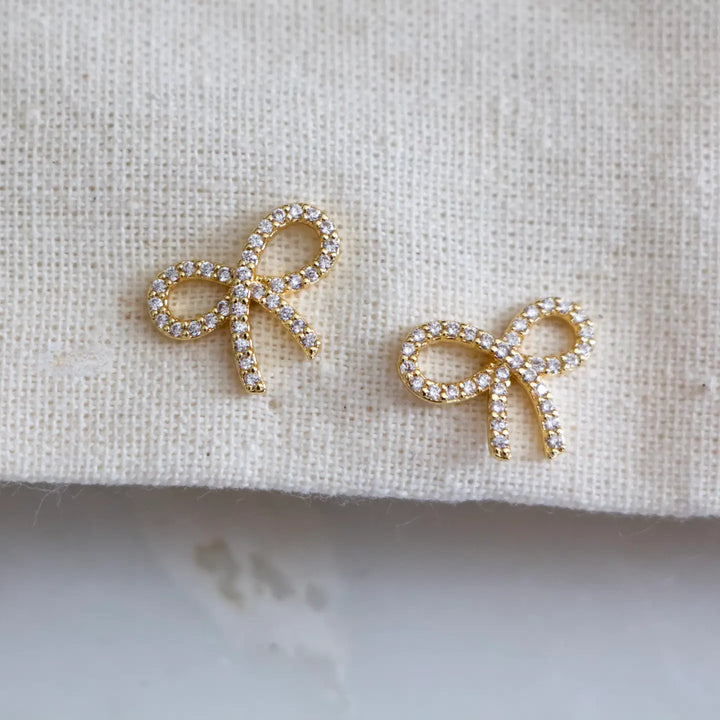 Bow Stud Earrings