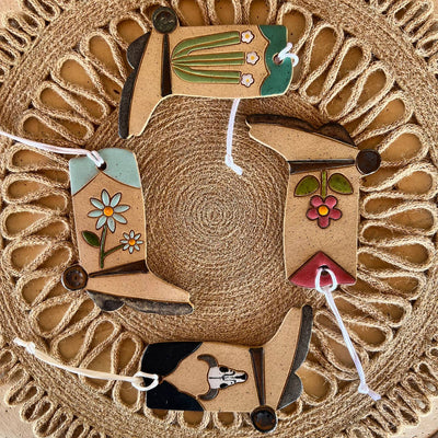 Ceramic Boot Ornament