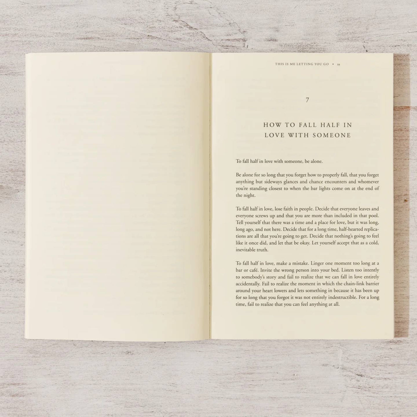 This is Me Letting You Go