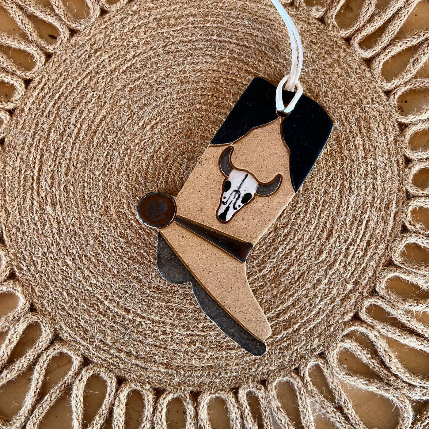 Ceramic Boot Ornament