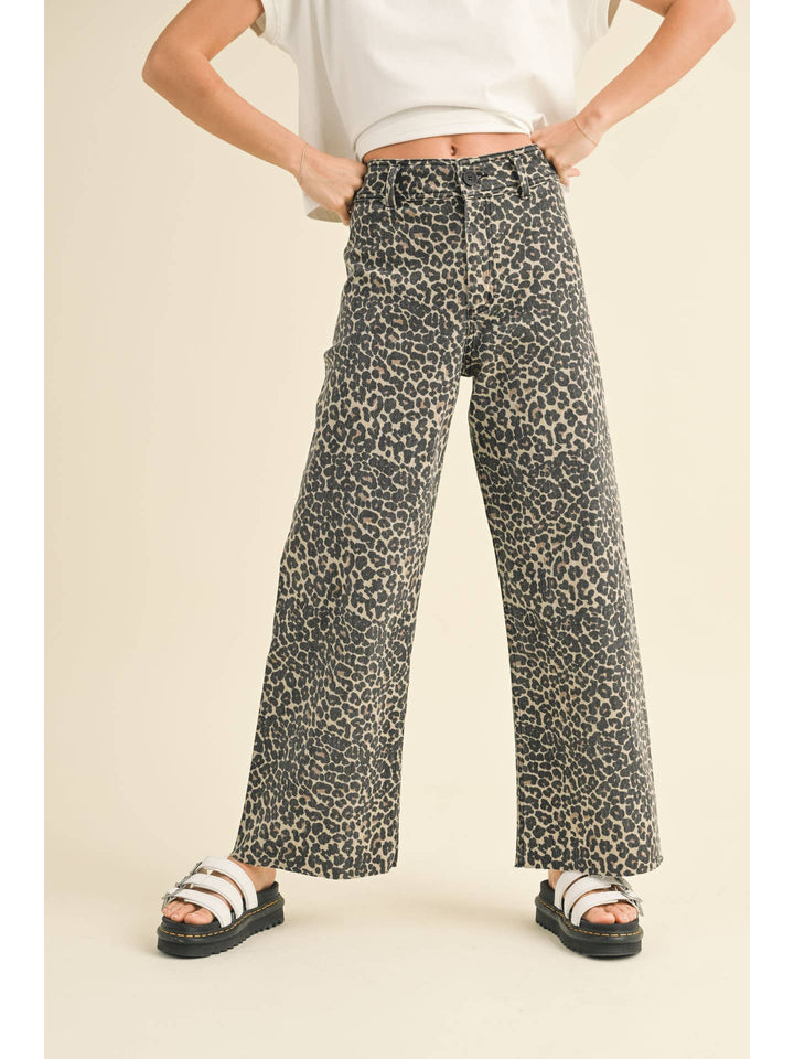 Cecilia Leopard Pants