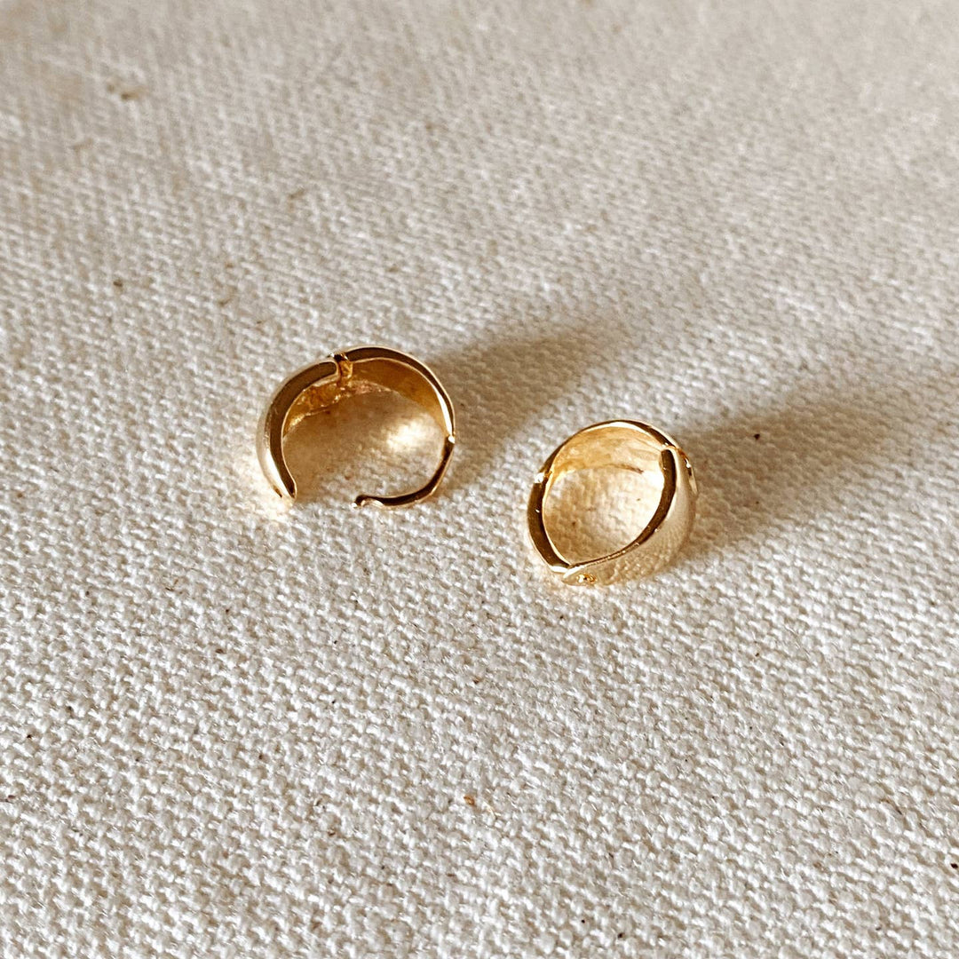 Gold Clicker Hoops