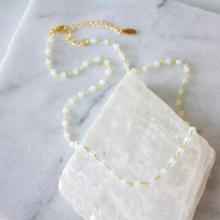 Opalite Beaded Necklace