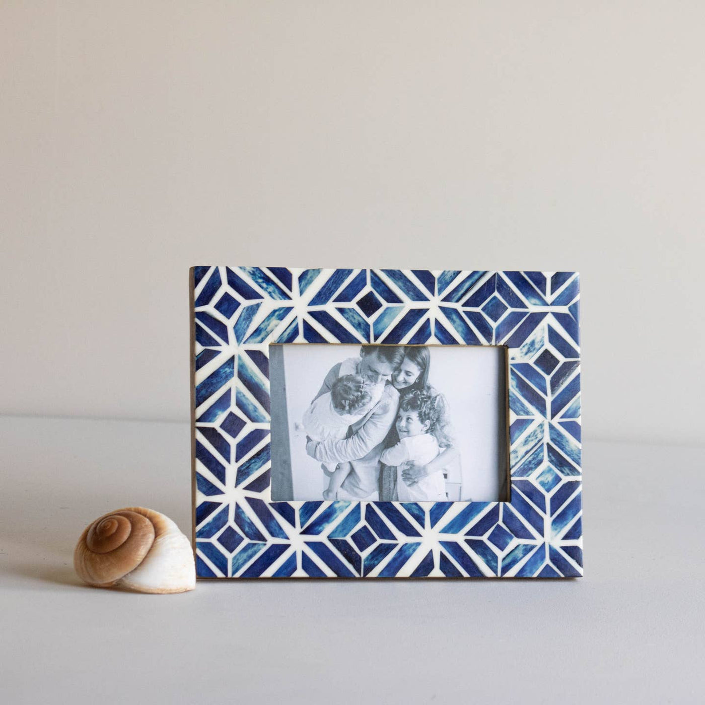 Blue Resin Picture Frame