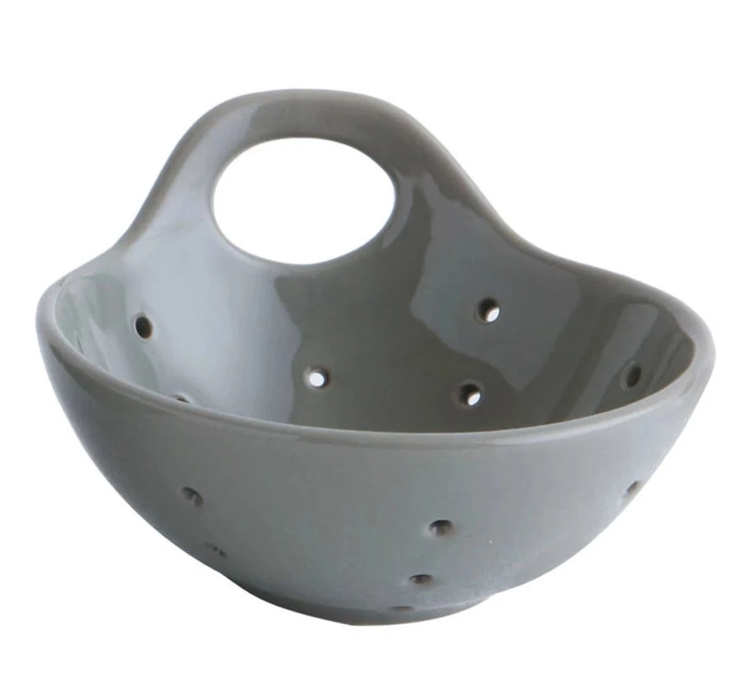 Stone Berry Bowl with Handle