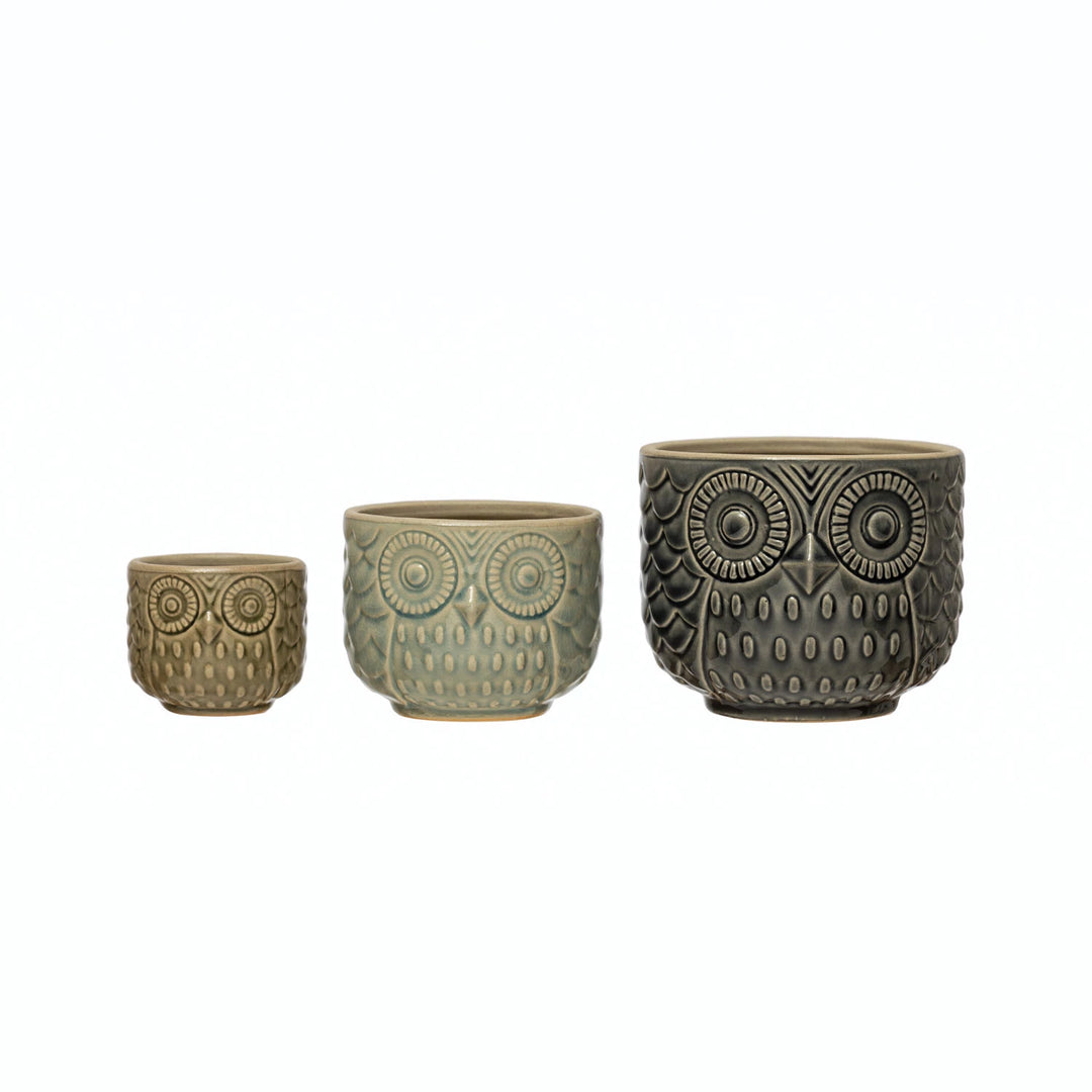 Owl Container Set (3)