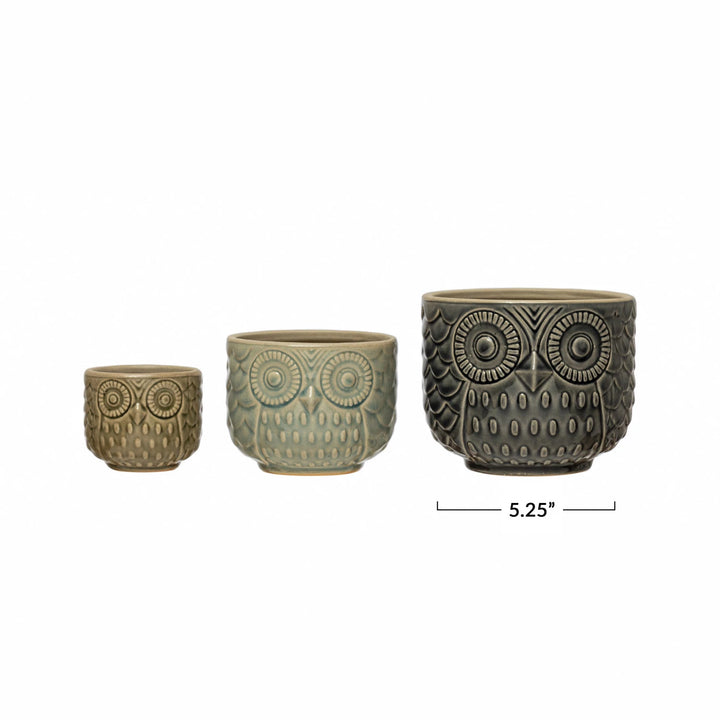 Owl Container Set (3)