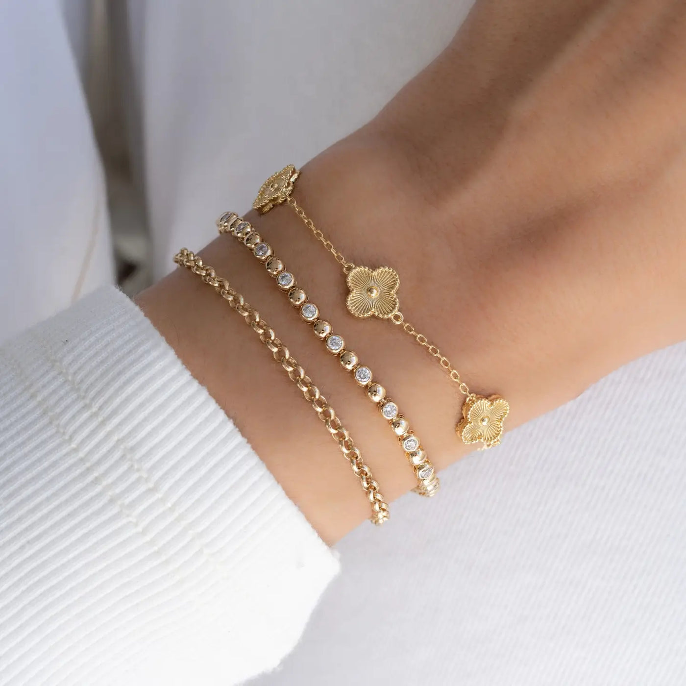 Ella Clover Bracelet