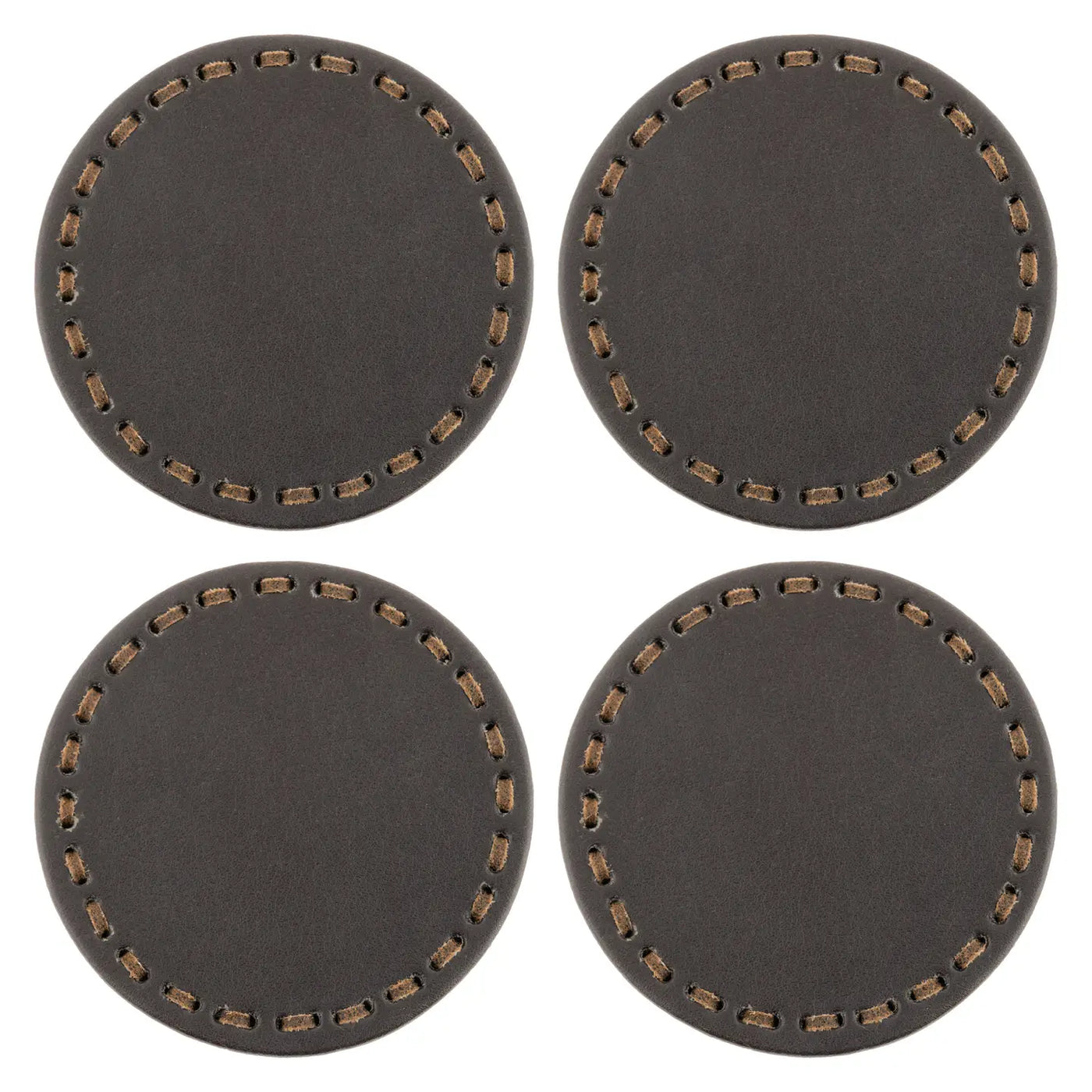 Faux Leather Coasters (4)