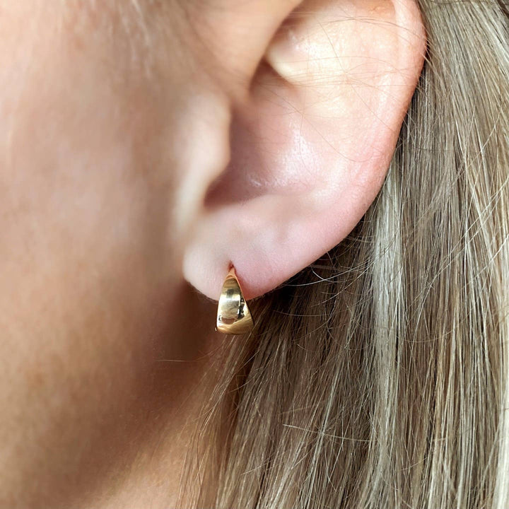 Gold Clicker Hoops