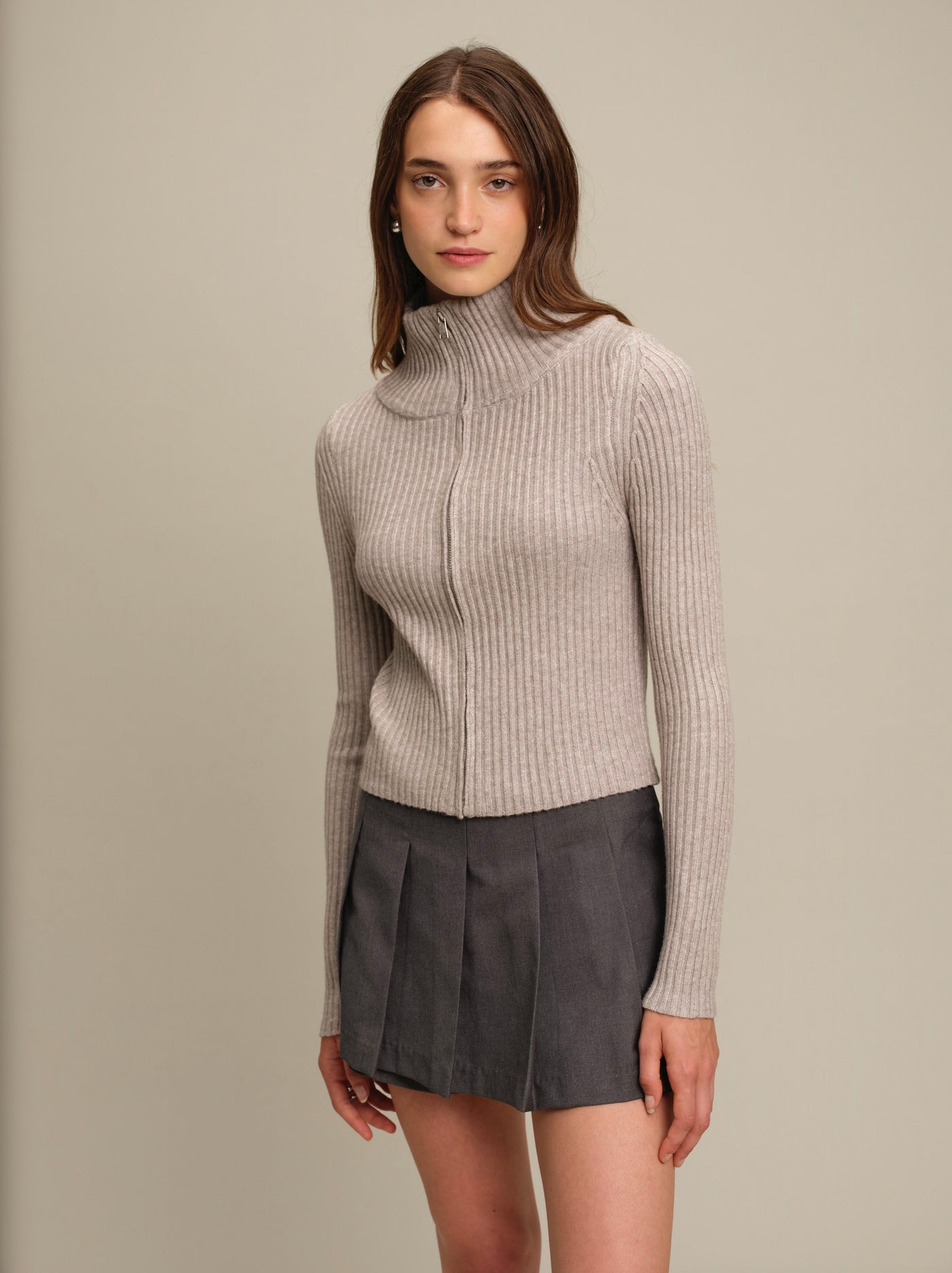 Margo Zip Up Cardigan