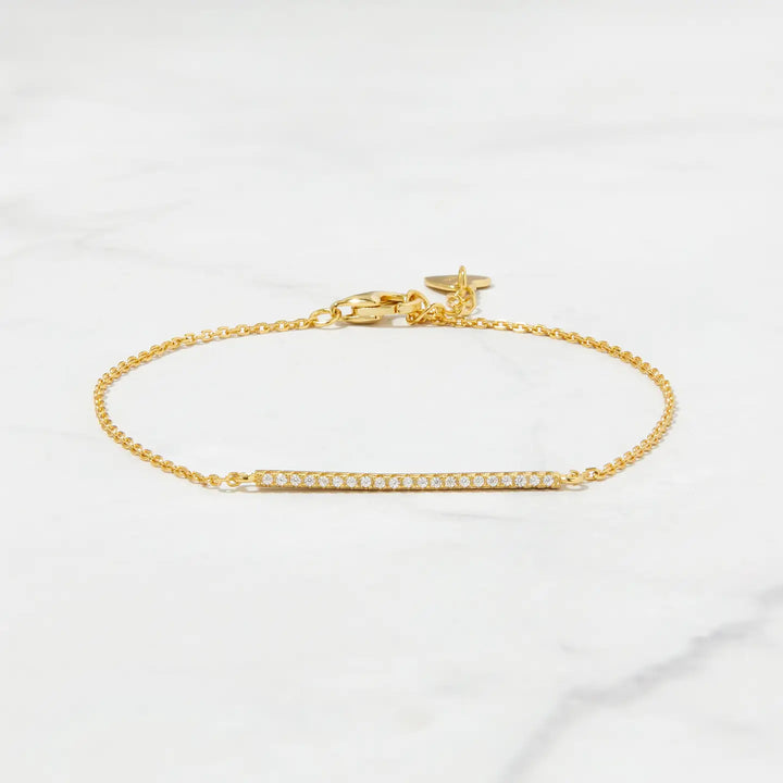 Pave Bar Bracelet