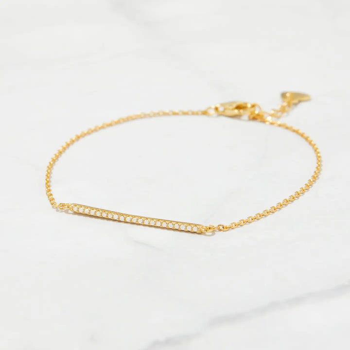 Pave Bar Bracelet