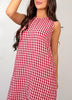 Ophelia Red Swing Dress
