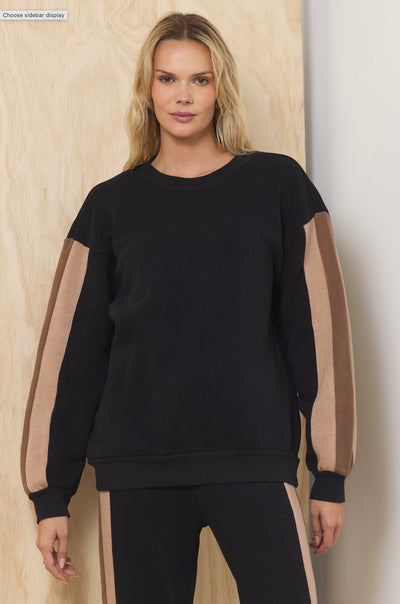 Striped Fleece Joggers