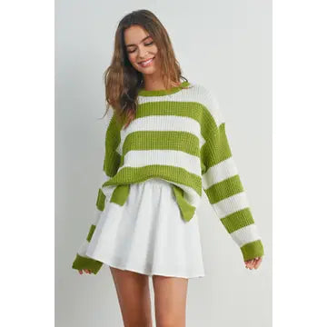 Sarah Striped Sweater