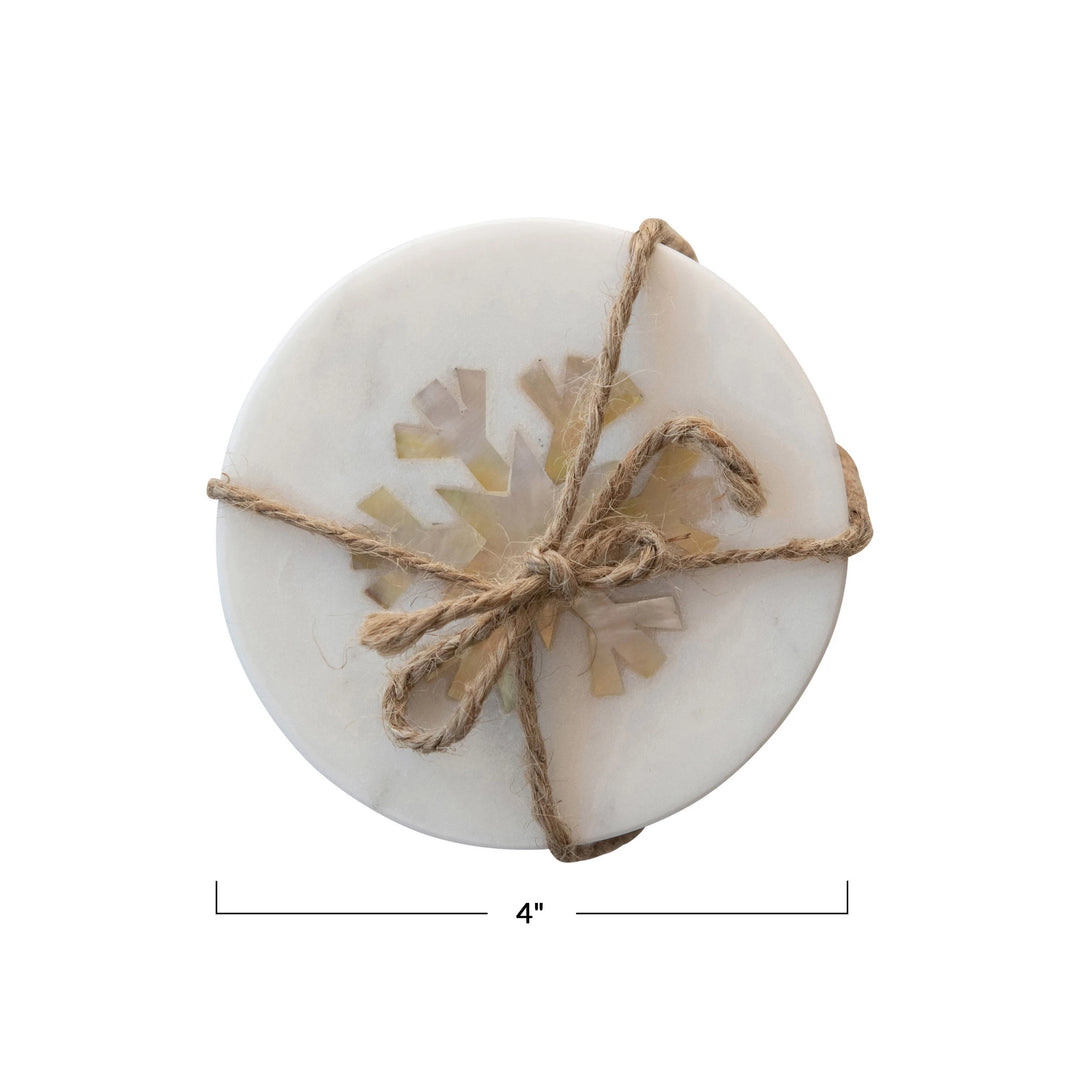 Marble Coasters (4)