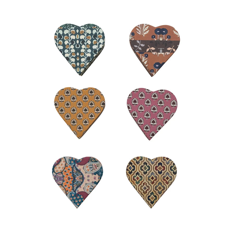 Paper Heart Shaped Box